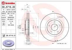 [09a71620] brembo �� 09a71620 Brembo 09A71620 ����