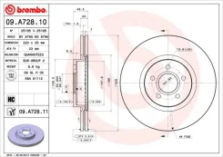 09. A728.11_���� ���� 09a72811 Brembo 09A72811 ����