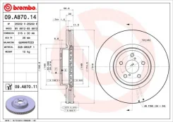 09. A870.14_���� ���� 09a87014 Brembo 09A87014 ����