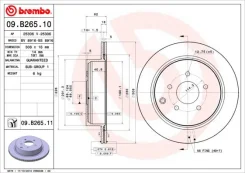 ���� ��������� Nissa 09b26511 Brembo 09B26511 ����