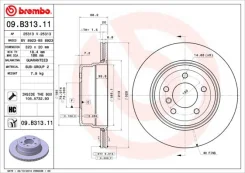 09. B313.11_���� ���� 09b31311 Brembo 09B31311 ����