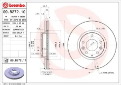 ���� ����. Mazda 6 G 09b27210 Brembo 09B27210 ����