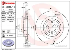 ���� ��������� LAND 09b50311 Brembo 09B50311 ����