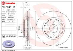 ���� ��������� ����� 09b54511 Brembo 09B54511 ����