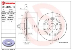 09. B628.10_���� ���� 09b62810 Brembo 09B62810 ����