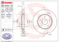 09. N124.11_���� ���� 09n12411 Brembo 09N12411 ����