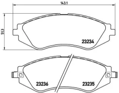 P15002_ GDB3216 572408 p15002 Brembo P15002 ����