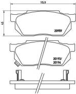   )  p28008 Brembo P28008 