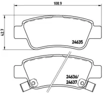 1290 02 [43022swwg01] p28046 Brembo P28046 ����