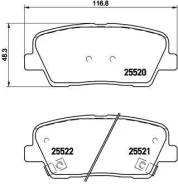 ������� ��������� ���� p30063 Brembo P30063 ����