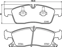 ������� ��������� P370 P37022 Brembo P37022 ����