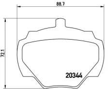 P44001_=GDB974=FDB844 p44001 Brembo P44001 ����