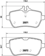 ������� ��������� ���� p50103 Brembo P50103 ����