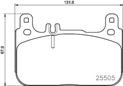 ������� ��������� ���� p50128 Brembo P50128 ����