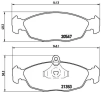 P59011_=393 00=571492X p59011 Brembo P59011 ����