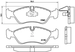 ������� ��������� ���� p59017 Brembo P59017 ����