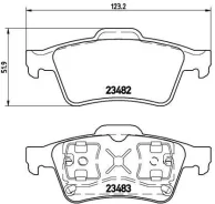 P59044 GDB1469573018B p59044 Brembo P59044 ����