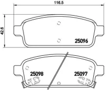 ������� ��������� ���� p59080 Brembo P59080 ����