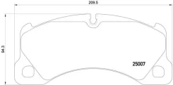 ������� VW Touareg 7P p65021 Brembo P65021 ����