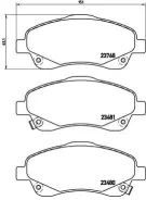 P83046 1046 02D2233M-0 p83046 Brembo P83046 ����