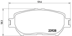 P83062 884 00D2222-01Y p83062 Brembo P83062 ����