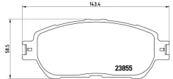 ������� ��������� ���� p83105 Brembo P83105 ����
