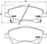 ������� ��������� ���� p83109 Brembo P83109 ����