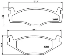 P85005_=TAR392=171 00 p85005 Brembo P85005 ����