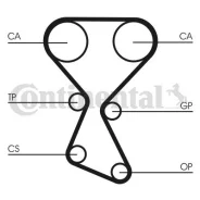 5556XS ������ ��� H ct1027 Contitech CT1027 ����
