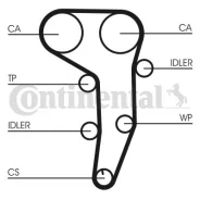 ������ ��� ����� ct1051wp1 Contitech CT1051WP1 ����