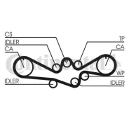 5241 ������ ��� Suba ct792 Contitech CT792 ����