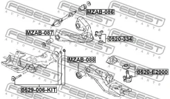 �/� �������� �������� mzab087 Febest MZAB087 ����