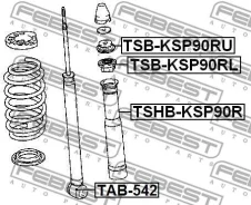 ������ ����� ��� t tsbksp90ru Febest TSBKSP90RU ����
