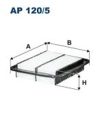 ������ ��������� PSA ap1205 Filtron AP1205 ����