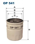 OC81 ������ ��� Opel A op541 Filtron OP541 ����