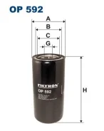 OC60 ������ ����. _DAF/ op592 Filtron OP592 ����