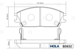 ������� hyu getz accent bd832 HOLA BD832 ����