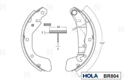 TRW �������� ��������� �� br804 HOLA BR804 ����