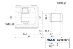 ���� ���������� cv20001 HOLA CV20001 ����