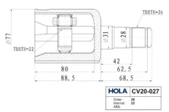 ���� ���������� ������� cv20027 HOLA CV20027 ����