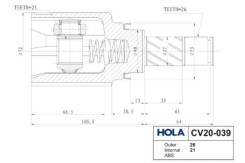      cv20039 HOLA CV20039 