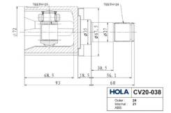      cv20038 HOLA CV20038 