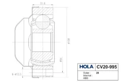 ���� ���������� ����� cv20995 HOLA CV20995 ����