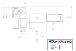 ���� cv30012 HOLA CV30012 ����