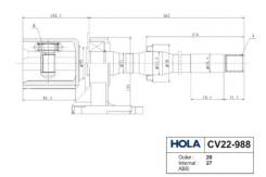  )   cv22988 HOLA CV22988 