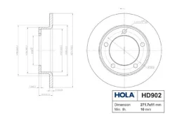 ���� ��������� LADA 2121- hd902 HOLA HD902 ����