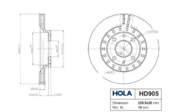 ���� ��������� hd905 HOLA HD905 ����