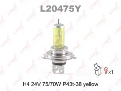 H4 24v75 70w p43t y l20475y Lynxauto L20475Y ����