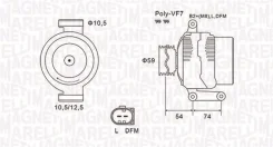 ���� �� ��) MQA1922 063731922010 Magneti Marelli Magneti Marelli 063731922010 063731922010 ����