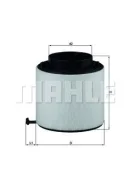 Knecht LX2092D 703705 lx2092d Mahle LX2092D ����